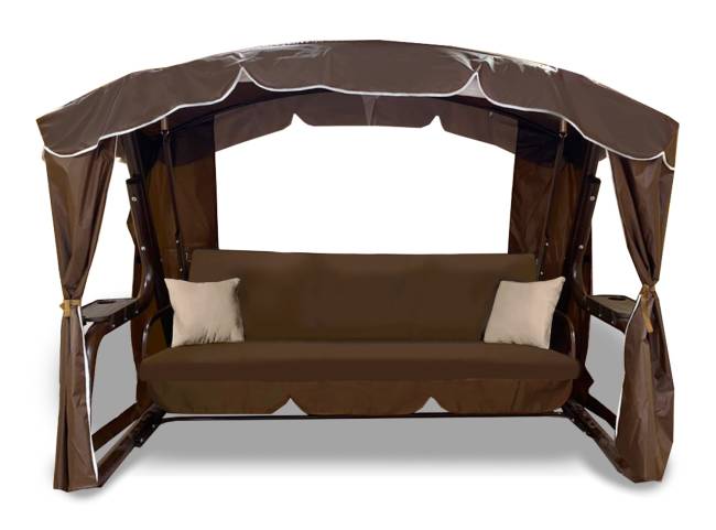 Садовые качели СИНГАПУР Шоколад Садовые качели СИНГАПУР Шоколад