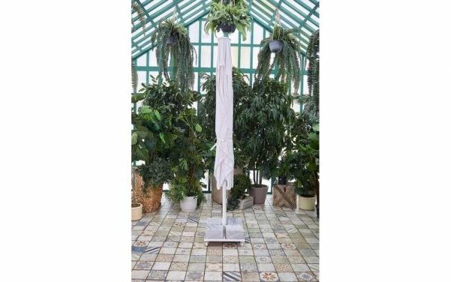 Зонт "MISTRAL 300", квадратный, белый