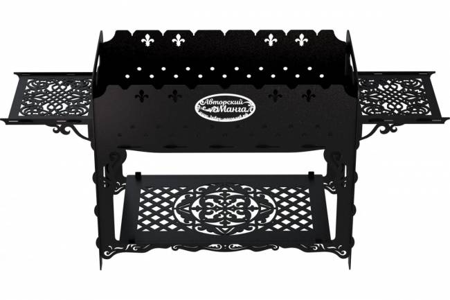 Мангал разборный "Медведь", стандарт, ST3, 2мм