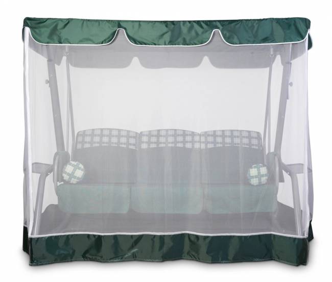 Тент-крыша + москитная сетка Барышня 247х170х185, зеленый