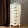 Комод Джульетта узкий 6 ящ., дуб шампань Л