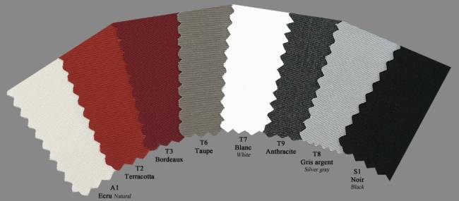 Зонт профессиональный двухкупольный 3.5х7 м Wood Double имитация ироко, слоновая кость 3500х7000 мм
