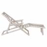 Шезлонг с подлокотниками