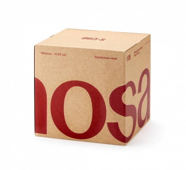 Ваза для цветов Mimosa лен, тортора Ø245х250 мм Ваза для цветов Mimosa лен, тортора Ø245х250 мм