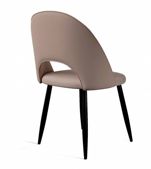 Стул DikLine 283 поворотный C43 капучино, ножки черные