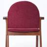 Стул-кресло Джуно 2.0 орех/красный