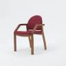Стул-кресло Джуно 2.0 орех/красный