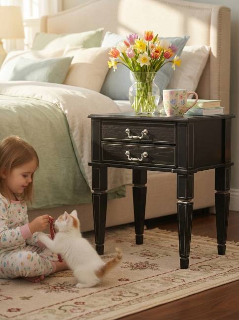 Тумба Васко В 118Н венге/серебро