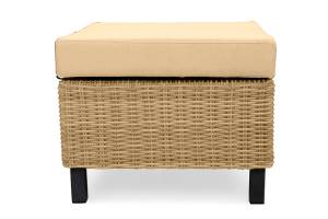 MOKKA БЕЛЛА / BELLA пуф малый, соломенный