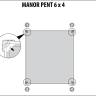 Сарай "Манор Пент 6x4" (размеры 175 x 103 см), серый Сарай "Манор Пент 6x4" (размеры 175 x 103 см), серый