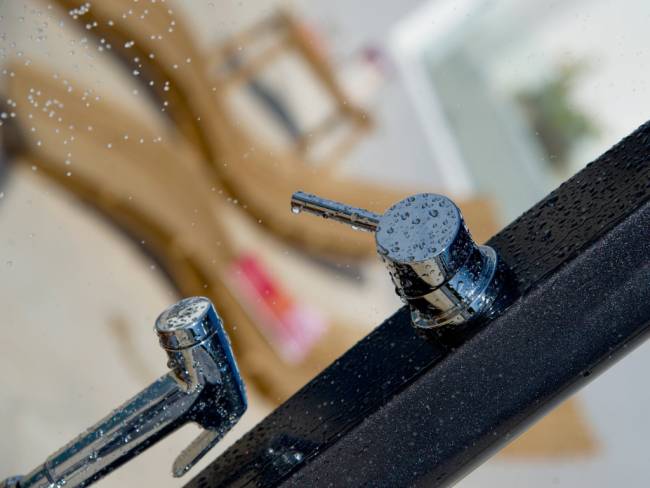 Душ уличный Funny Yang T 245 антрацит 170х170х2100 мм Душ уличный Funny Yang T 245 антрацит 170х170х2100 мм