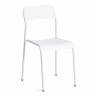 Стул ADDE (mod. C-049) металл/пластик, 39 х 49 х 78 см, White (белый) (Комплект из 8 шт.) белый металл/пластик
